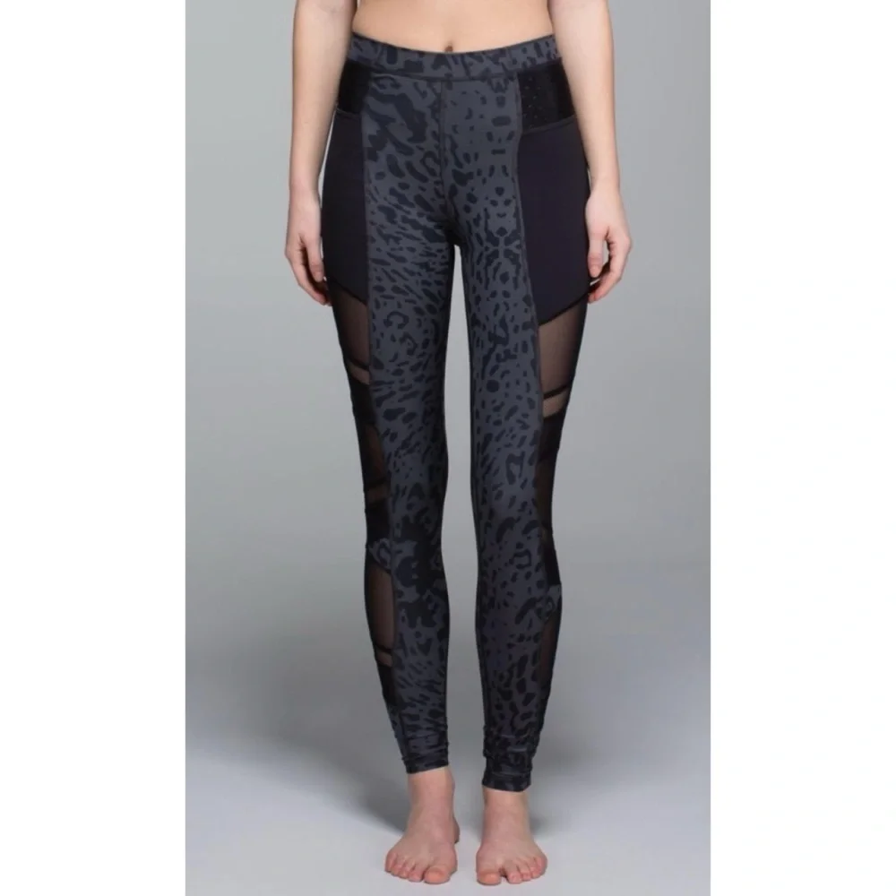 LULULEMON Just Breathe Animal Print Leggings